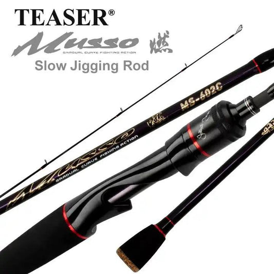 TEASER MUSSO Jigging Series 30T carbon Slow Jigging Rod