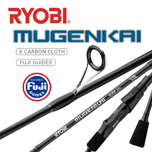 Japan RYOBI MUGENKAI 682/662 Spinning EX Ultralight Rod