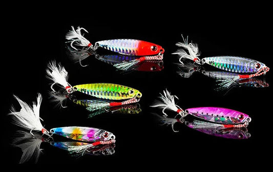 Tackle Box Shiner RED eye Fast JIG -10g 5PCS