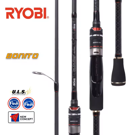 RYOBI BONITO ULS Ultralight ALL FUJI Spinning ROD