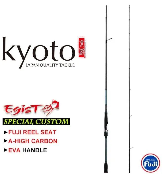 JAPAN KYOTO EGIST S862ML 7-20G MAX K GUIDE FUJI REEL SEAT ROD